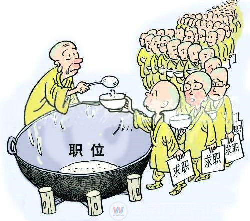 就業難