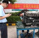 湖南萬通學子積極備戰“萬通杯”全國汽車維修技能比賽