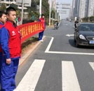 雷鋒日 湖南萬通文明勸導志愿者服務在行動