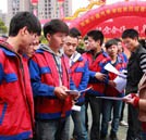 湖南萬通招聘會后續：畢業生通過考核輕松就業