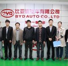 湖南萬通汽修學校專業教師赴長沙比亞迪參觀交流