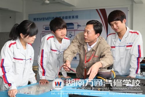 就業前景好，當然學汽修