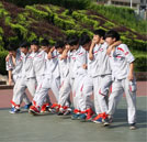 湖南萬通汽修學校校園活動，“齊心協力”大比拼