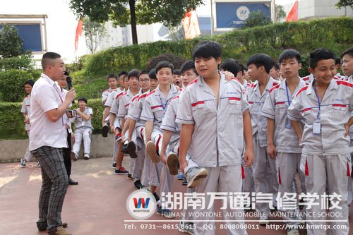 在老師的指導下進行活動